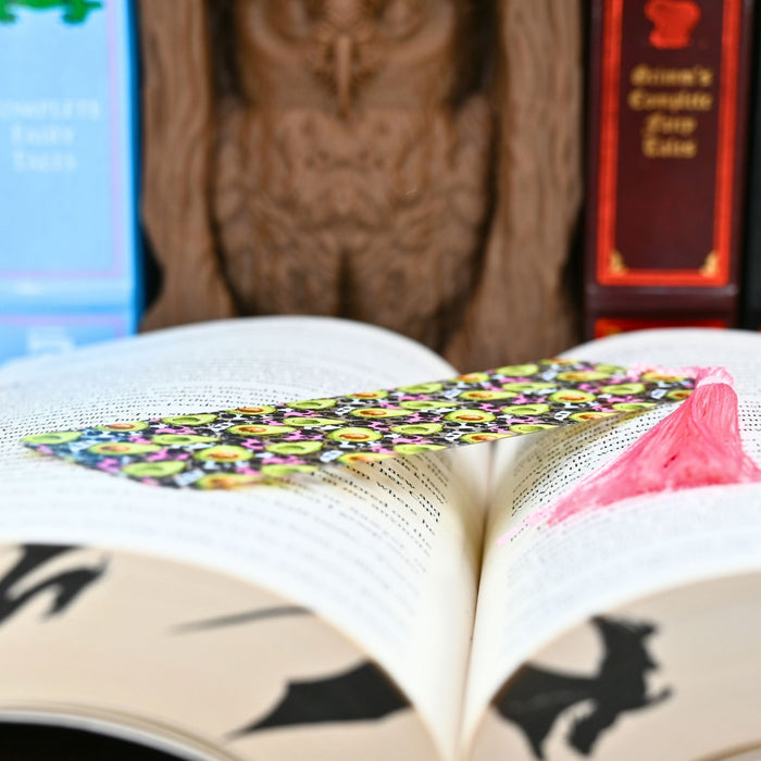Leopard Avocado Bookmark