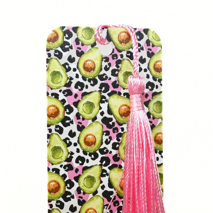 Leopard Avocado Bookmark