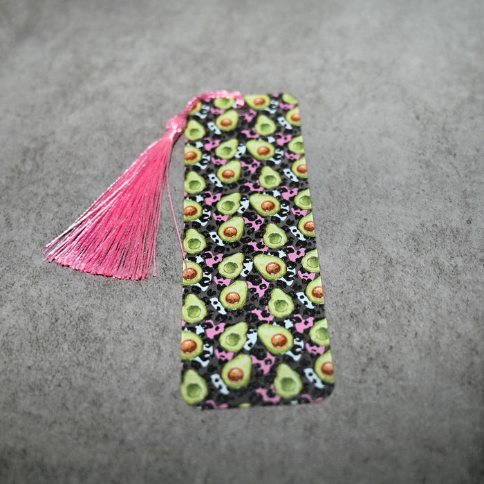 Leopard Avocado Bookmark