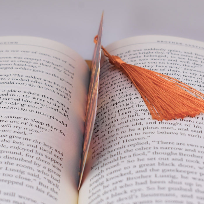 Marigold Flower Bookmark