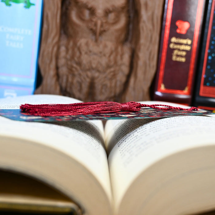 Patterned Xmas Trees Bookmark