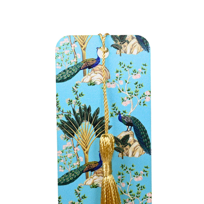 Chinoiserie Peacock Bookmark