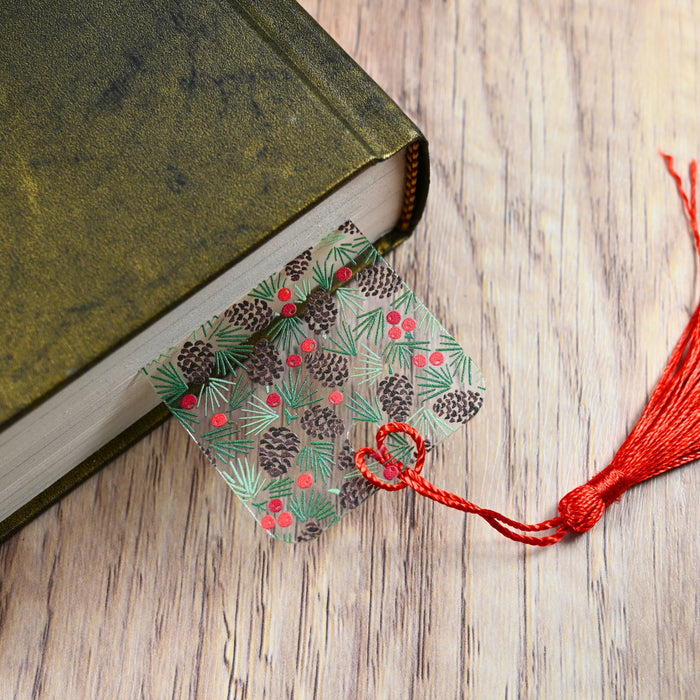 Pinecones Bookmark