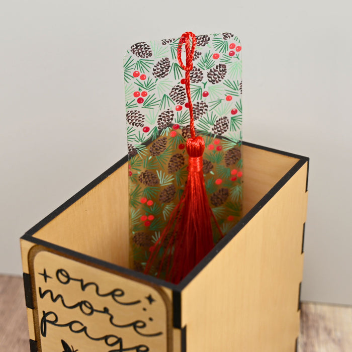 Pinecones Bookmark