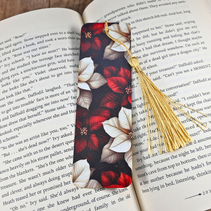 Poinsettia Bookmark