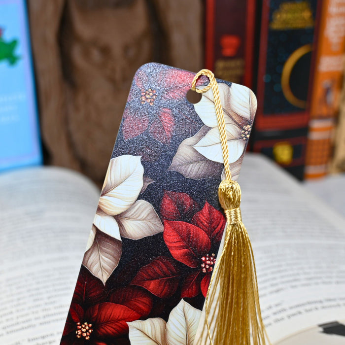Poinsettia Bookmark