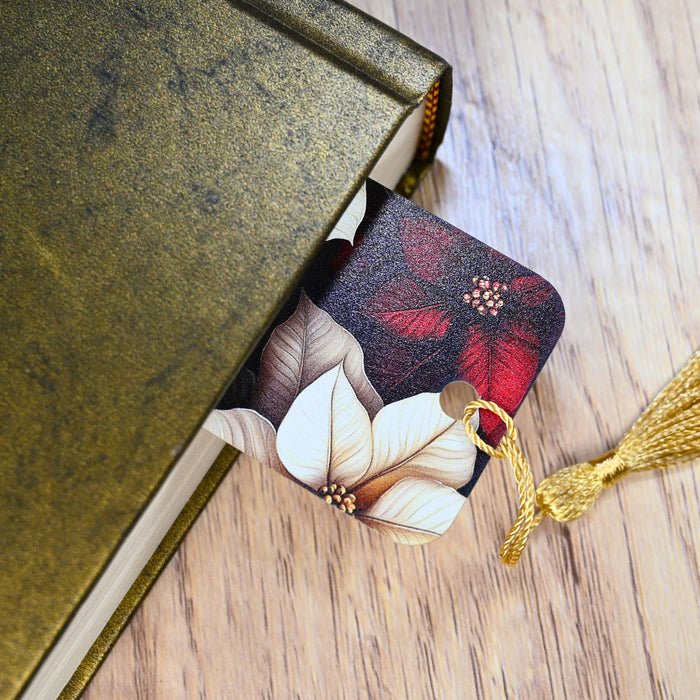 Poinsettia Bookmark