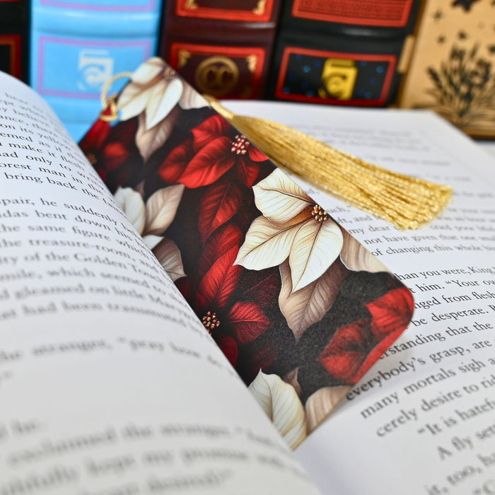 Poinsettia Bookmark