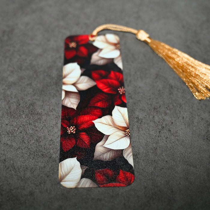 Poinsettia Bookmark