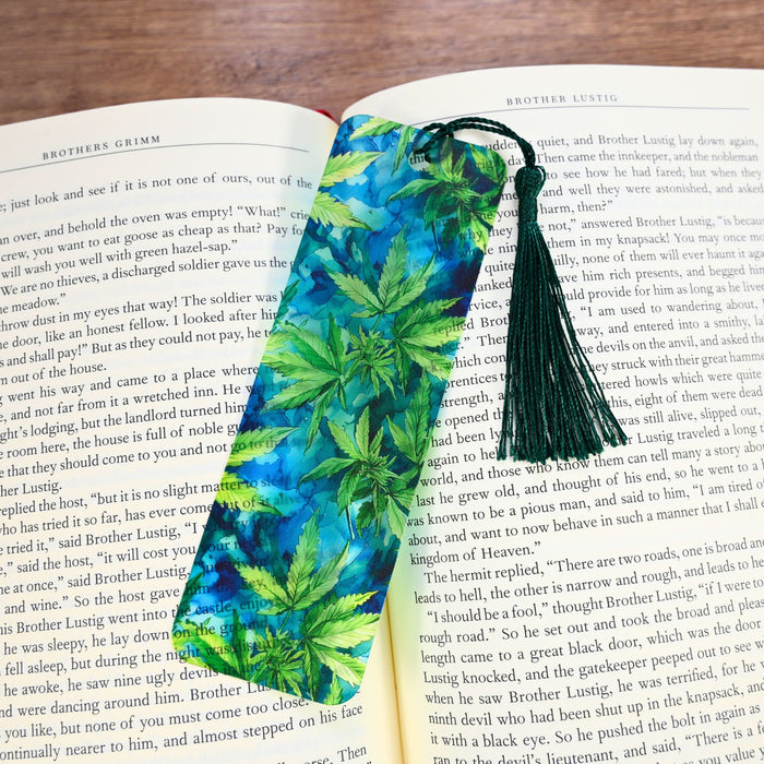 Pot Leaf Bookmark