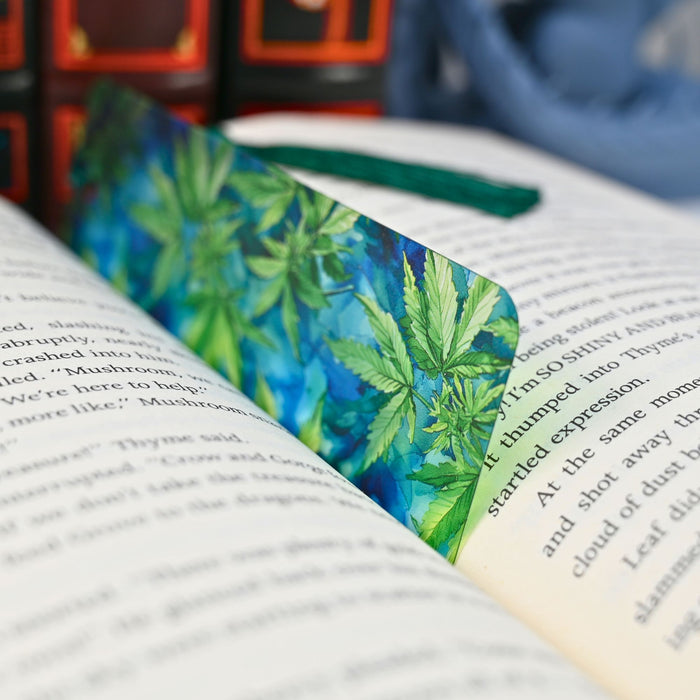 Pot Leaf Bookmark
