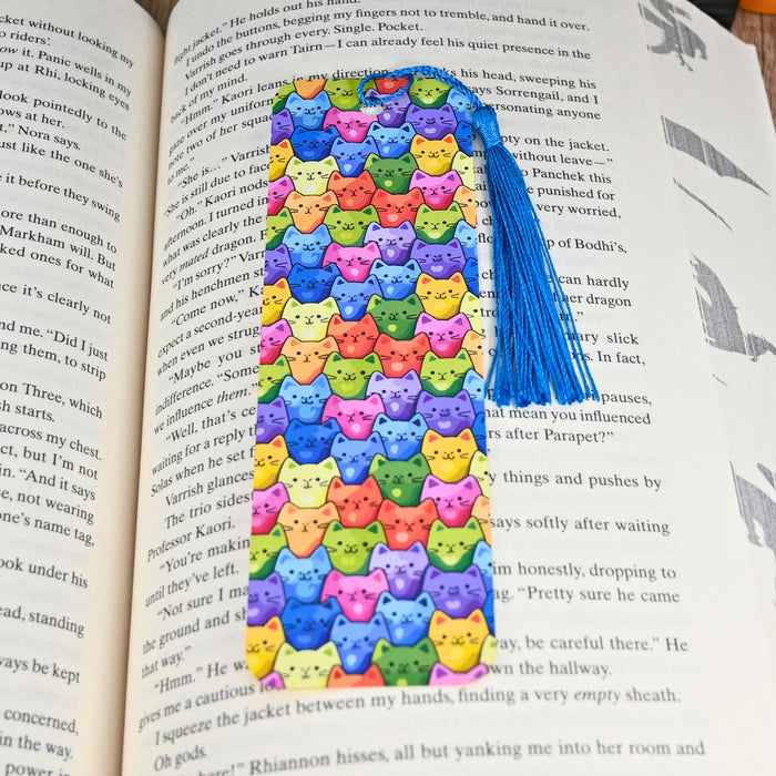 Rainbow Cats Bookmark