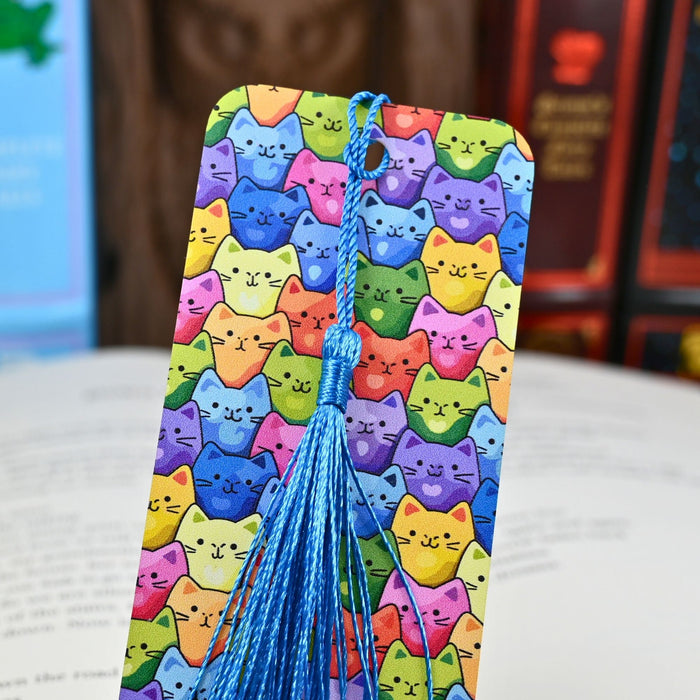 Rainbow Cats Bookmark