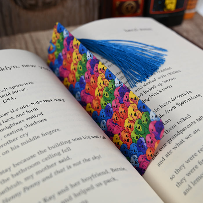 Rainbow Dogs Bookmark