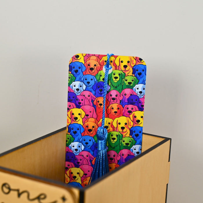 Rainbow Dogs Bookmark
