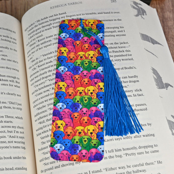Rainbow Dogs Bookmark