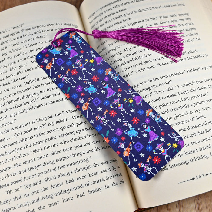Skeleton Fiesta Bookmark