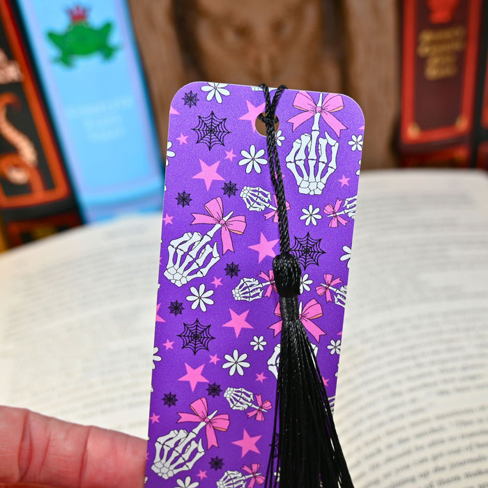 Skeleton Finger Bookmark