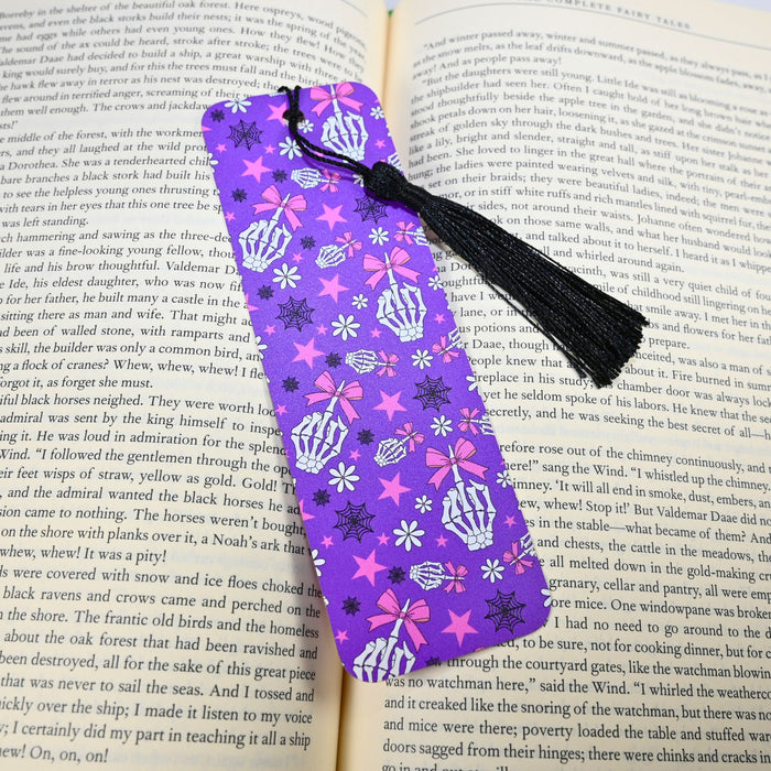 Skeleton Finger Bookmark