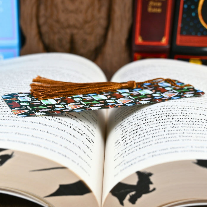 Ski Cabin Bookmark