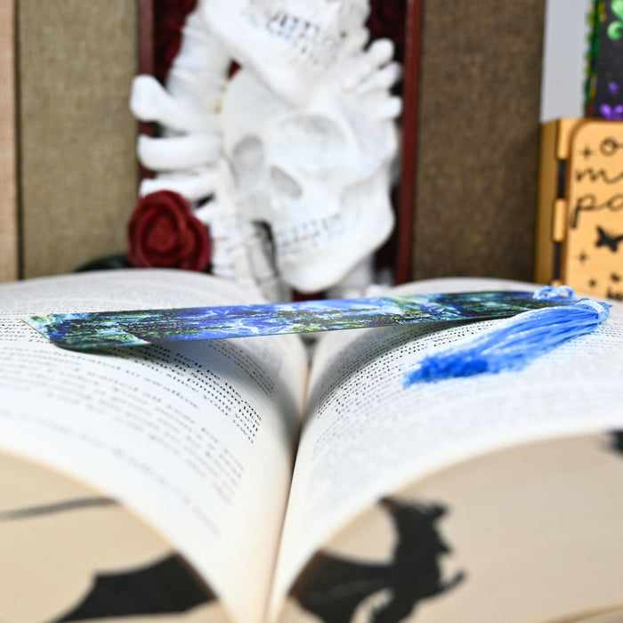 Snowy Mountain Forest Bookmark