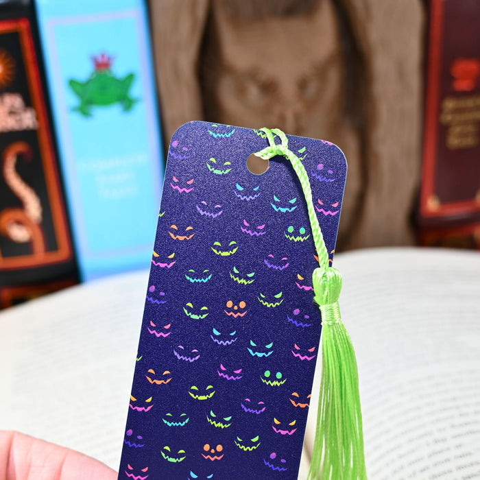 Spooky Faces Bookmark