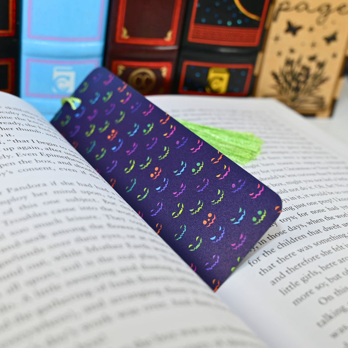 Spooky Faces Bookmark