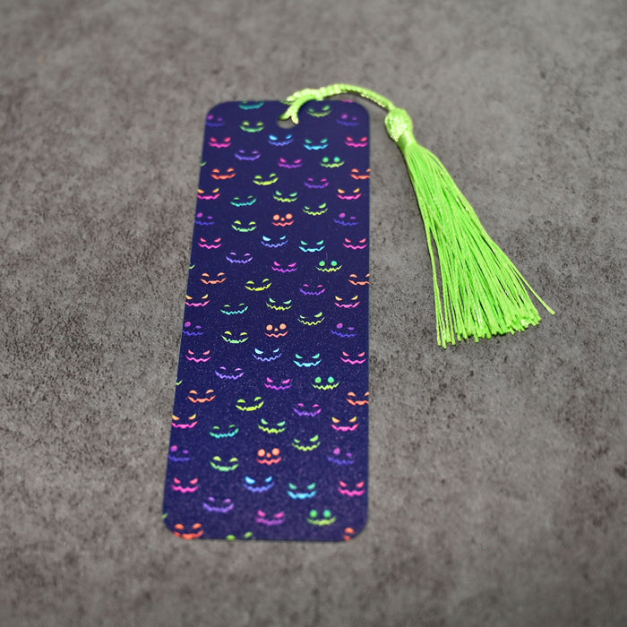 Spooky Faces Bookmark