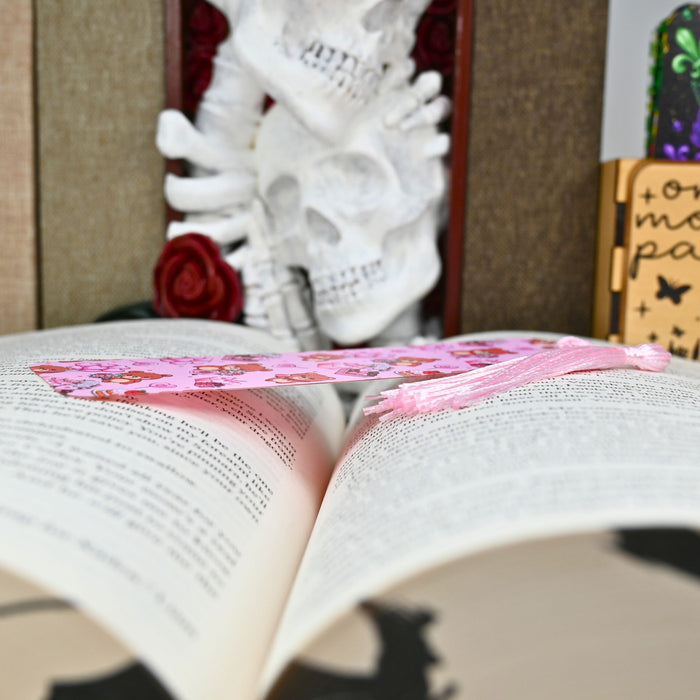 Valentine's Bear Heart Bookmark