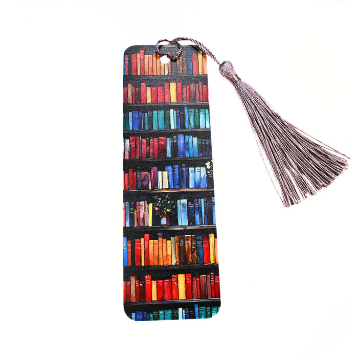 Watercolor Books Bookmark
