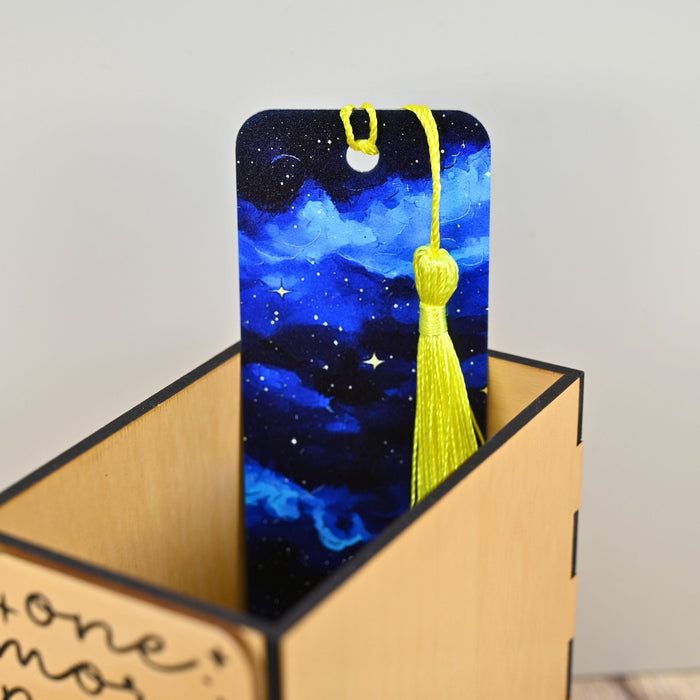 Watercolor Nights Bookmark