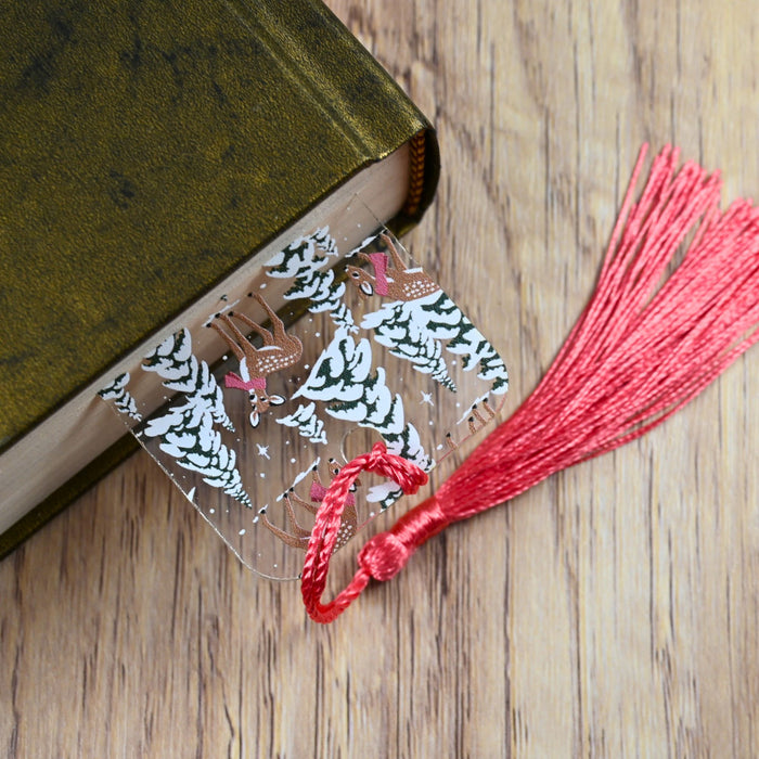 Winter Fawn Bookmark