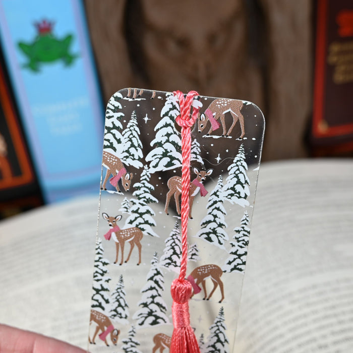 Winter Fawn Bookmark