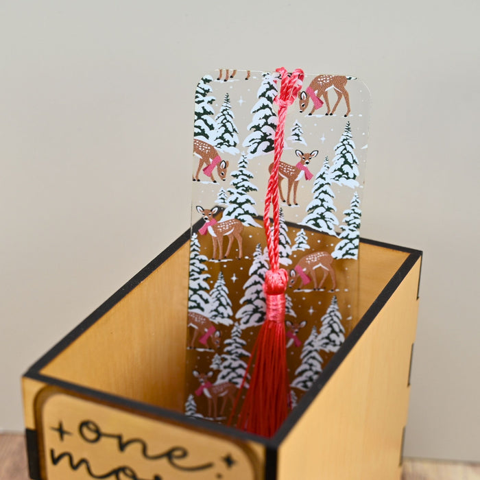 Winter Fawn Bookmark