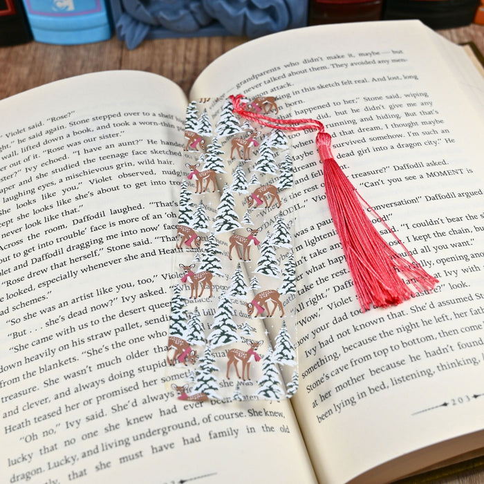 Winter Fawn Bookmark