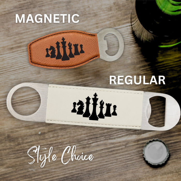 Chess Pieces Bottle Opener