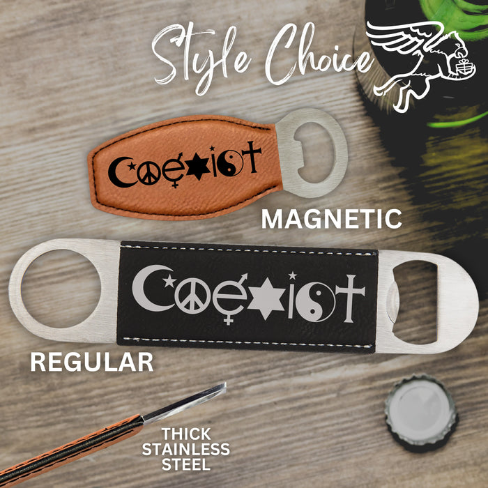 Coexist Bottle Opener