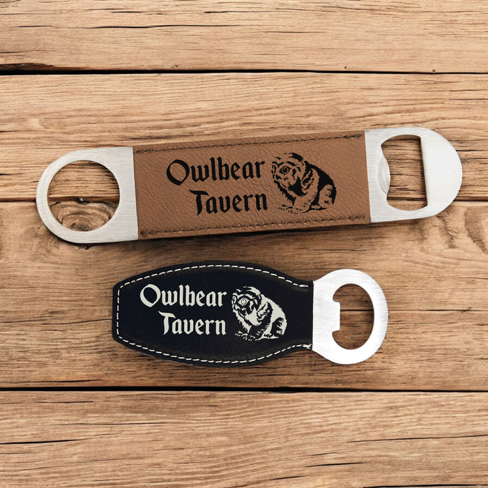 Owlbear Tavern Bottle Opener