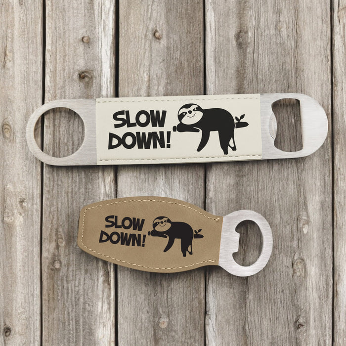 Slow Down Sloth Bottle Opener
