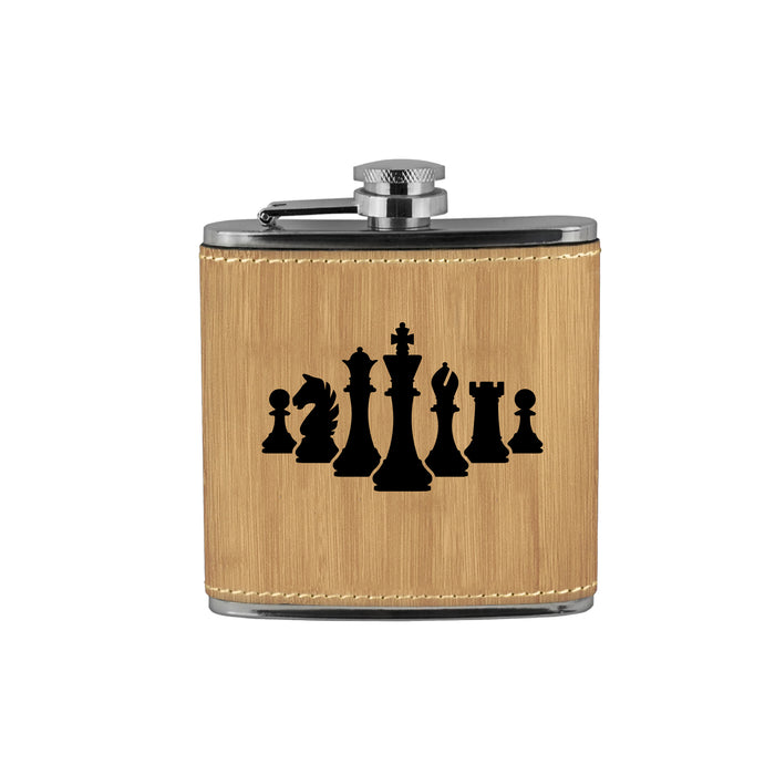 Chess Pieces Flask