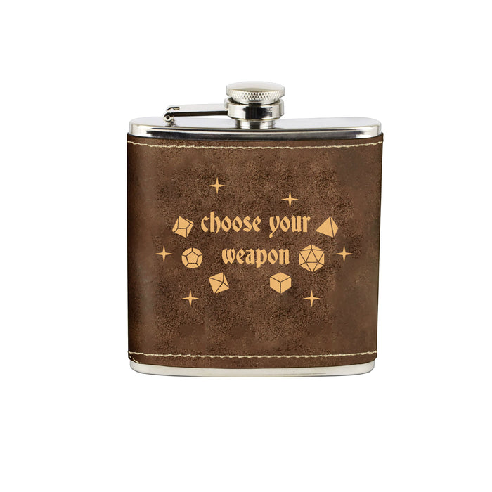 Choose Your Weapon Flask