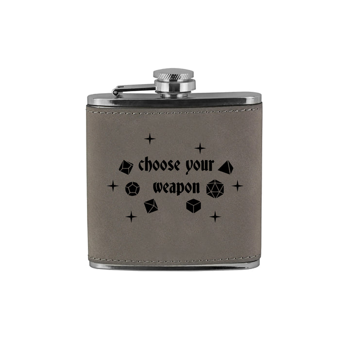 Choose Your Weapon Flask