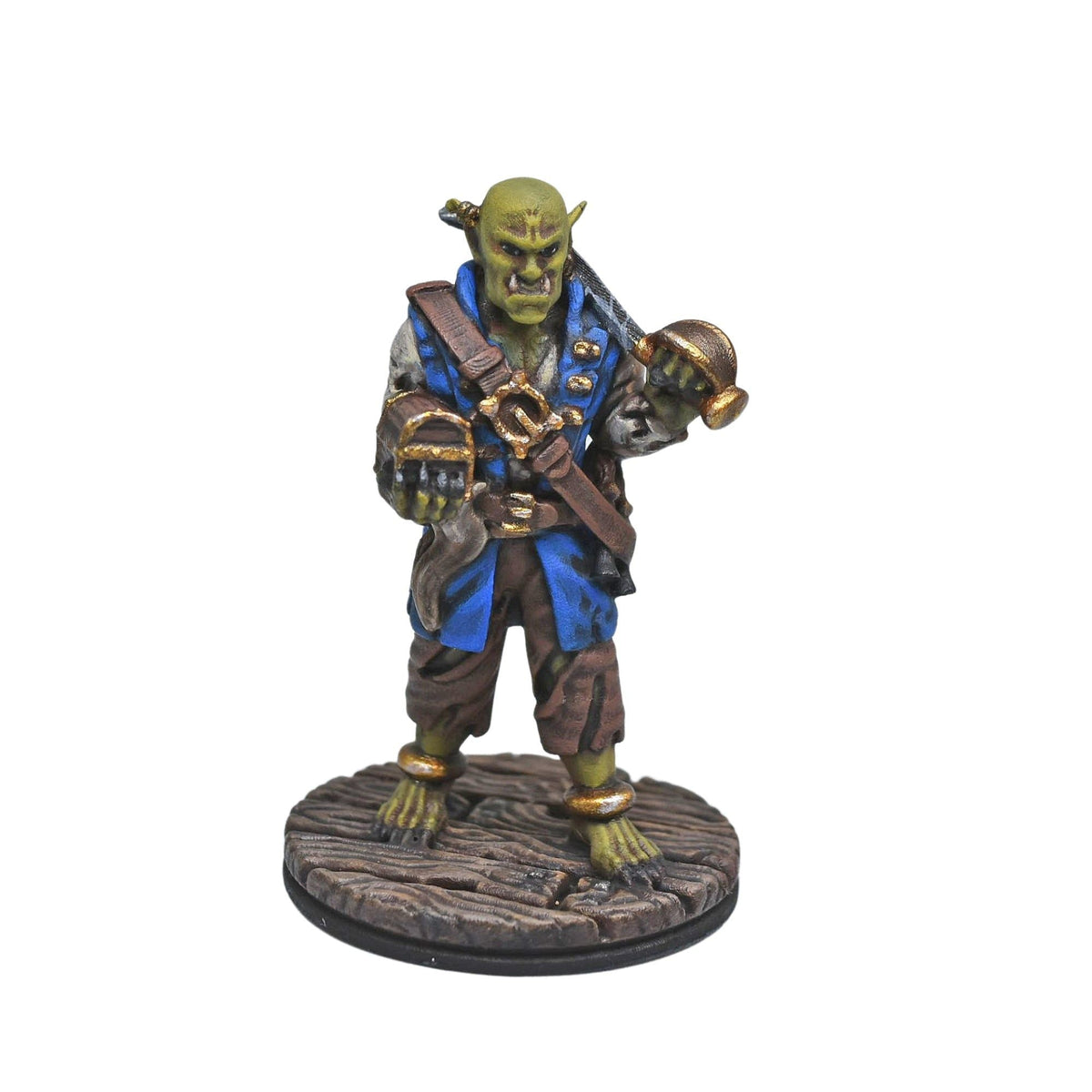 Miniature dnd figures Painted Female Pirate Captain 3D printed for