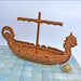 dnd terrain Viking Longboat for dungeons and slaying dragons-Scatter Terrain-EC3D- GriffonCo Shoppe