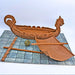 dnd terrain Viking Longboat for dungeons and slaying dragons-Scatter Terrain-EC3D- GriffonCo Shoppe