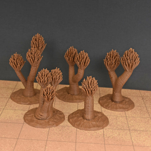 dnd terrain Yuca Trees for dungeons and slaying dragons-Scatter Terrain-EC3D- GriffonCo Shoppe