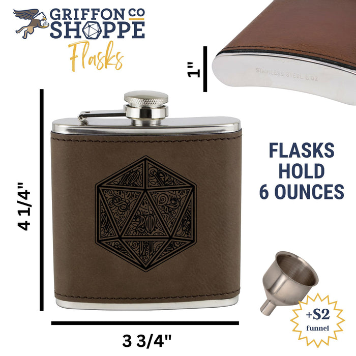 Fancy D20 Flask