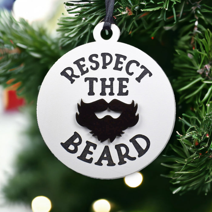 Respect the Beard Ornament