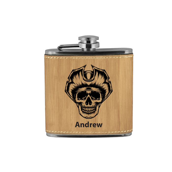 Pirate Skull Flask