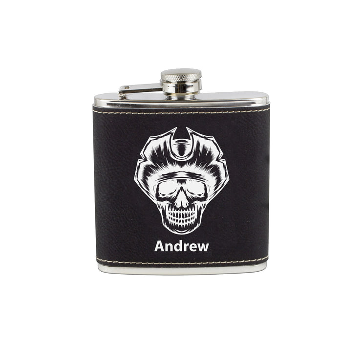 Pirate Skull Flask